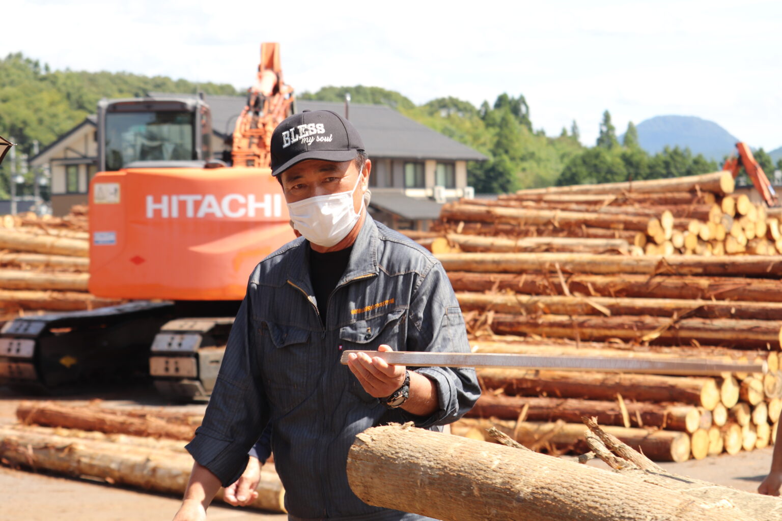 木材市場を見学したい! 株式会社津山綜合木材市場